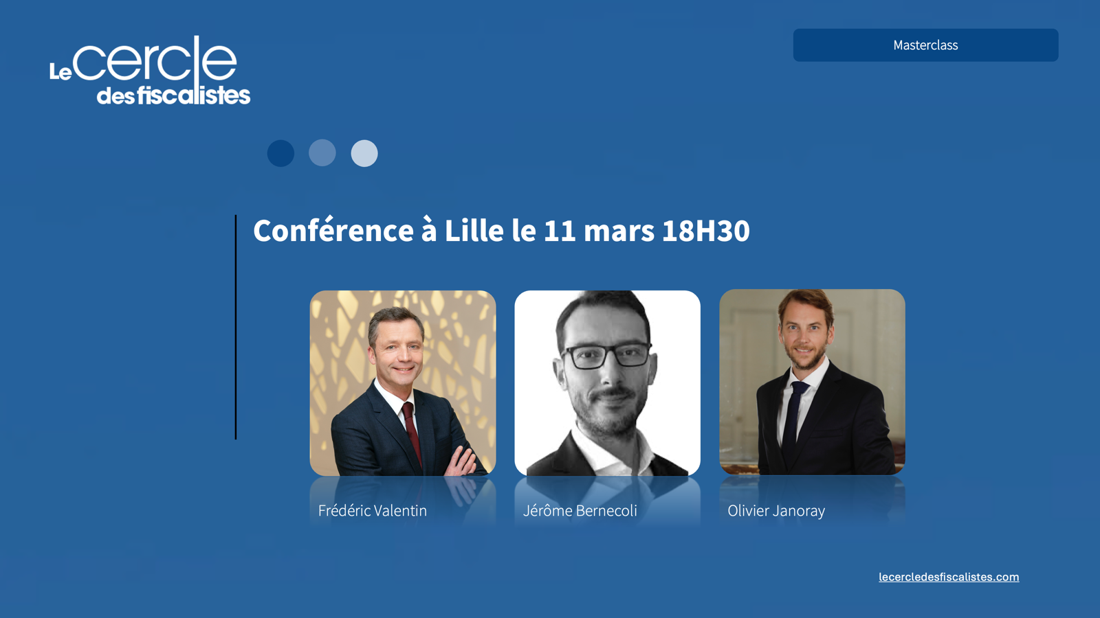 Image de la conférence à Lille 